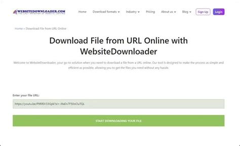 Download File from URL online (Free).